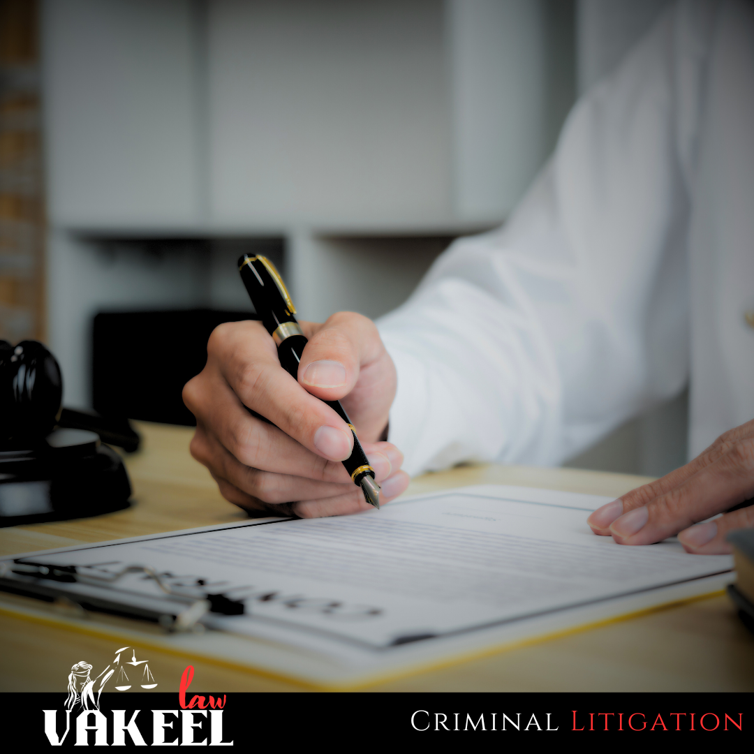 Criminal Litigation, criminal justice, law firm, Vakeel Law